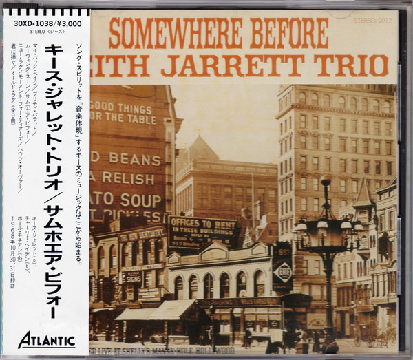 Keith Jarrett Trio - Somewhere Before | Releases | Discogs