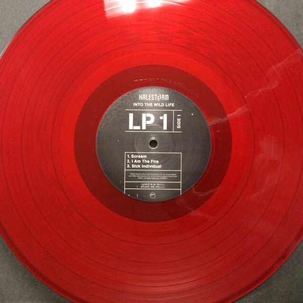 Halestorm Into the Wild ライフ 2015 Double vinyl Red， Yellow