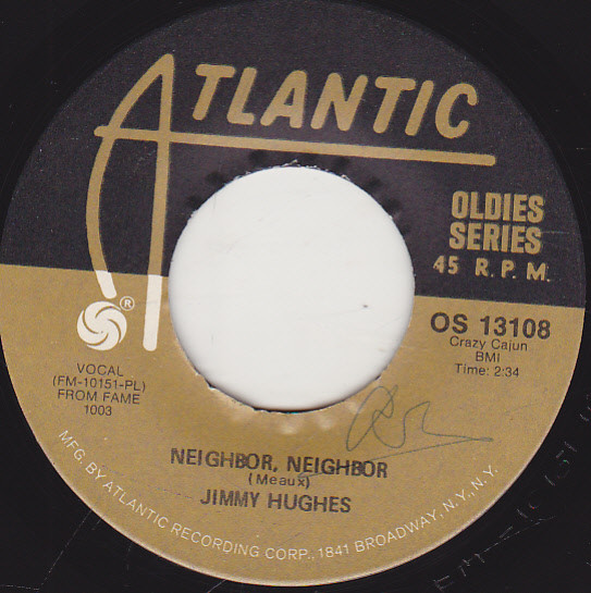 Jimmy Hughes – Neighbor, Neighbor / Why Not Tonight