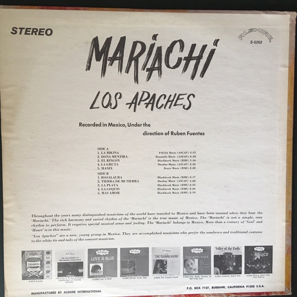 ladda ner album Los Apaches - Mariachi