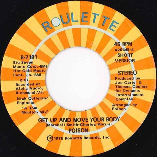 lataa albumi Poison - Get Up And Move Your Body