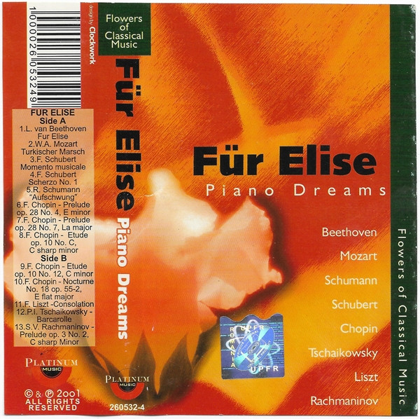 ladda ner album Various - Für Elise Piano Dreams