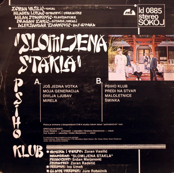 baixar álbum Slomljena Stakla - Psiho Klub