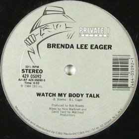 Brenda Lee Eager - Watch My Body Talk album cover