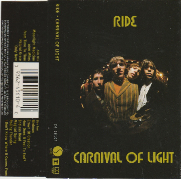 素敵な UKオリジナル盤 RIDE レコード LIGHT OF CARNIVAL / 洋楽 