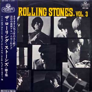 LPレコード・ローリング ストーンズ VOL.3！