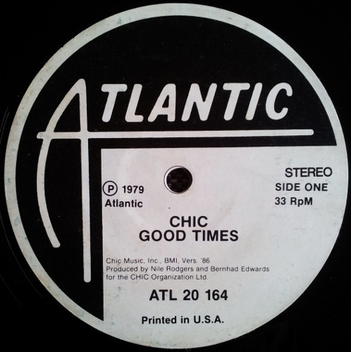descargar álbum Chic - Good Times Good Times Vers86
