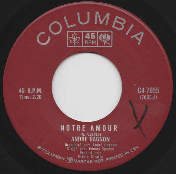 lataa albumi Andre Gagnon - Notre Amour Marie Noel