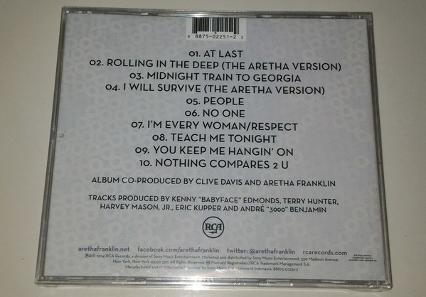 last ned album Aretha Franklin - Sings The Great Diva Classics