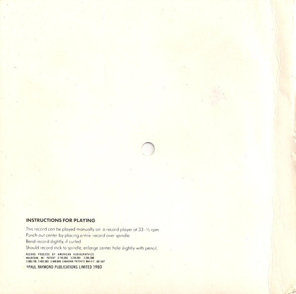 Long Dong Silver – The World's No.1 Super Stud Tells All! (1980,  Flexi-disc) - Discogs