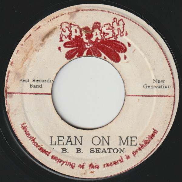 B.B. Seaton – Lean On Me (Vinyl) - Discogs