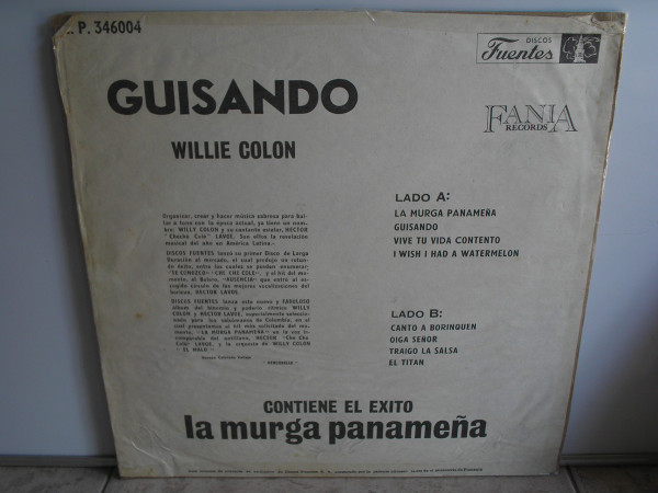 ladda ner album Willie Colón - Guisando
