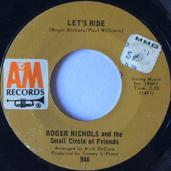 Roger Nichols & The Small Circle Of Friends – Let's Ride (1968 