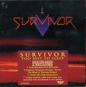 Survivor - Too Hot To Sleep album cover