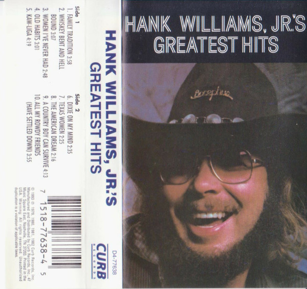 Hank Williams Jr. – Hank Williams Jr.'s Greatest Hits (Vinyl