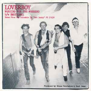 Loverboy - Working For The Weekend album cover