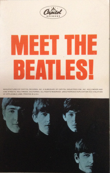 The Beatles – Meet The Beatles! (1988, Cassette) - Discogs