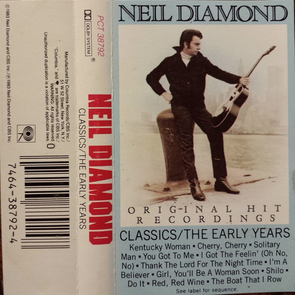 Neil Diamond - Classics The Early Years - PC 3879- LP Vinyl Album
