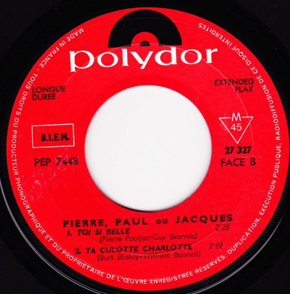Album herunterladen Pierre, Paul ou Jacques - Renaud La Guerre Je Suis Turc Toi Si Belle Ta Culotte Charlotte