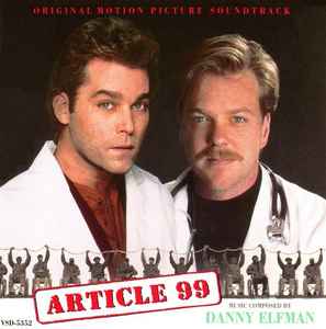 Danny Elfman - Article 99 (Original Motion Picture Soundtrack) album cover