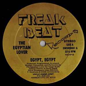 Pochette de l'album Egyptian Lover - Egypt, Egypt