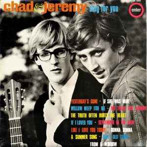 Chad & Jeremy - Sing For You album cover