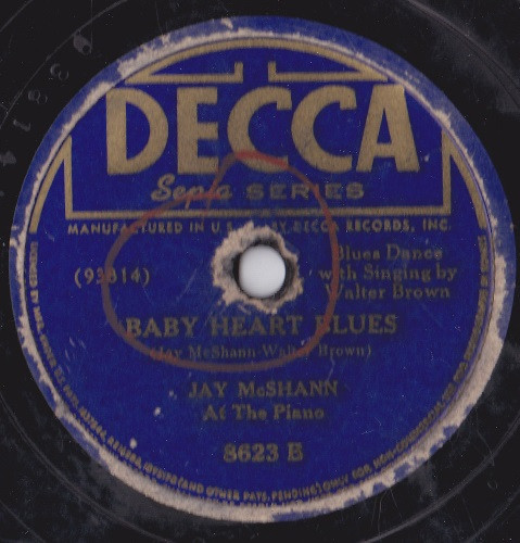 lataa albumi Jay Mcshann - Cryin Wont Make Me Stay Baby Heart Blues