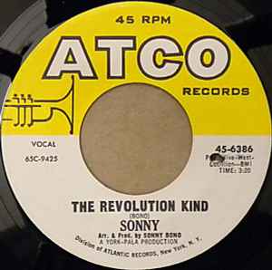 Sonny Bono - The Revolution Kind album cover