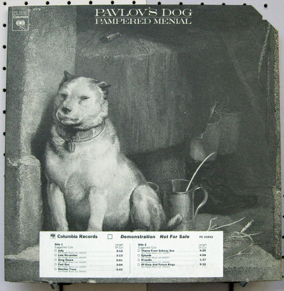 Pavlov's Dog – Pampered Menial (1975, Gatefold, Vinyl) - Discogs