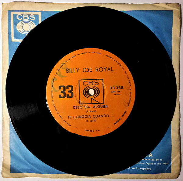 baixar álbum Billy Joe Royal - Debo Ser Alguien Ive Got To Be Somebody Te Conocía Cuando I Knew You When En Las Afueras Down In The Boondocks Me Haces Sentir Muy Hombre You Make Me Feel Like A Man