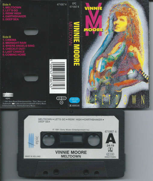 Vinnie Moore - Meltdown, Releases