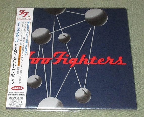 Foo Fighters – The Colour And The Shape (2007, Paper Sleeve 