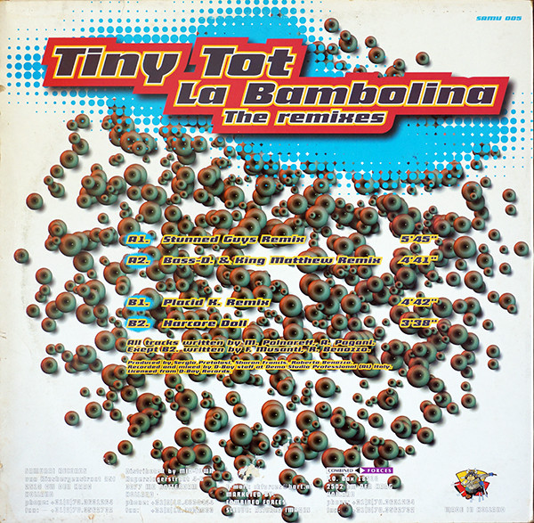 ladda ner album Tiny Tot - La Bambolina The Remixes