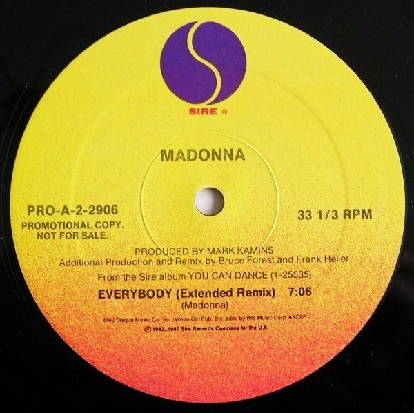 descargar álbum Madonna - Into The Groove Everybody