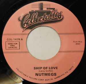 Nutmegs – Ship Of Love (Vinyl) - Discogs