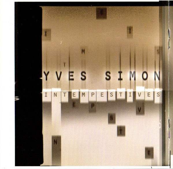 Album herunterladen Yves Simon - Intempestives