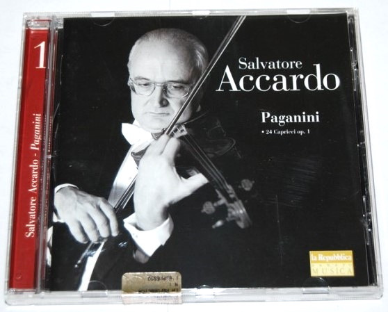 last ned album Niccolò Paganini, Salvatore Accardo - 24 Capricci op1