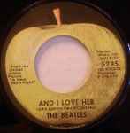 Cover of And I Love Her, 1971, Vinyl
