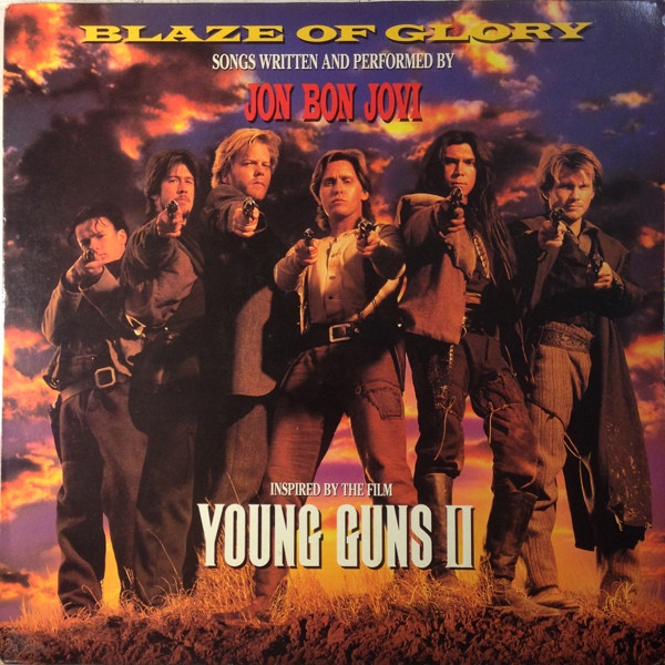 Обложка конверта виниловой пластинки Jon Bon Jovi - Blaze Of Glory