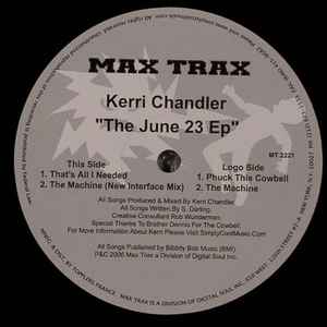 Kerri Chandler - The June 23 EP