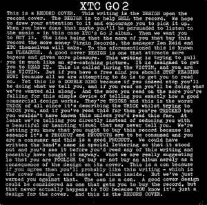 XTC – Go 2 (1978, Vinyl) - Discogs