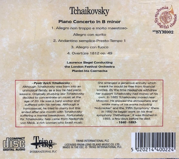 lataa albumi The London Festival Orchestra, Laurence Siegel, Pyotr Ilyich Tchaikovsky - 1812 Overture