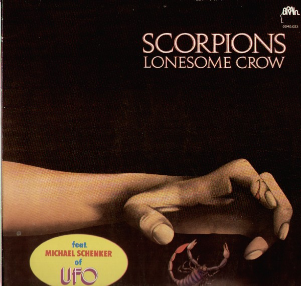 Обложка конверта виниловой пластинки Scorpions - Lonesome Crow