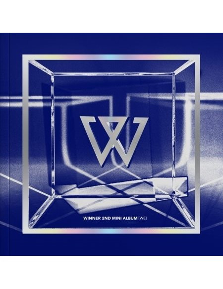 Blue ver. CD+72p Photobook+1Postcard+1Polaroid+2Photocards+Folded Poster+Double Side Extra Photocards Set WE 2nd Mini Album YG Entertainment Winner 