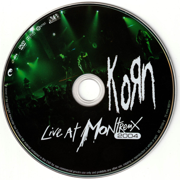 Korn - Live At Montreux 2004 | Eagle Eye Media (EE 39169-9) - 3