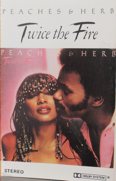 Vintage Vinyl Record Peaches & Herb: Twice the Fire Album 