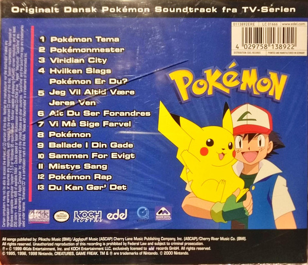 Pokémon, O Filme 2000: Uma Pessoa Pode Fazer A Diferença (2000, CD) -  Discogs