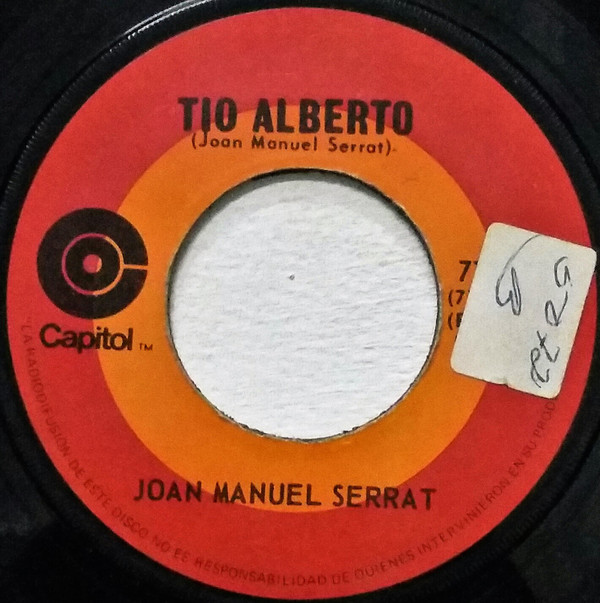 baixar álbum Joan Manuel Serrat - Que Va A Ser De Ti Tio Alberto