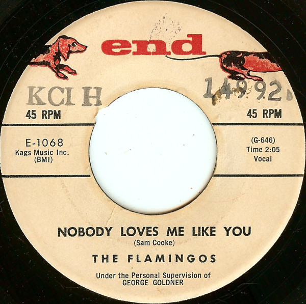 The Flamingos – Nobody Loves Me Like You (1960, Vinyl) - Discogs