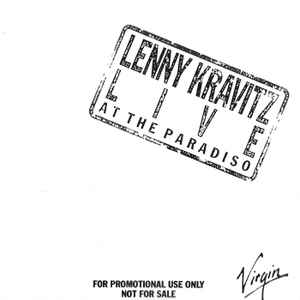 Lenny Kravitz - Live At The Paradiso album cover